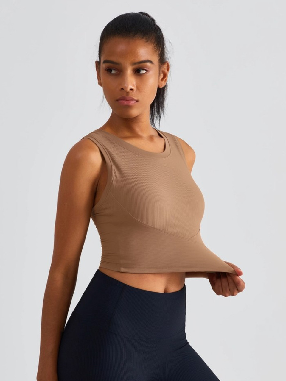 91thelabel MALIBU RIBBED MOLDED TANK TOP WX1506 - Bra~vo intimates